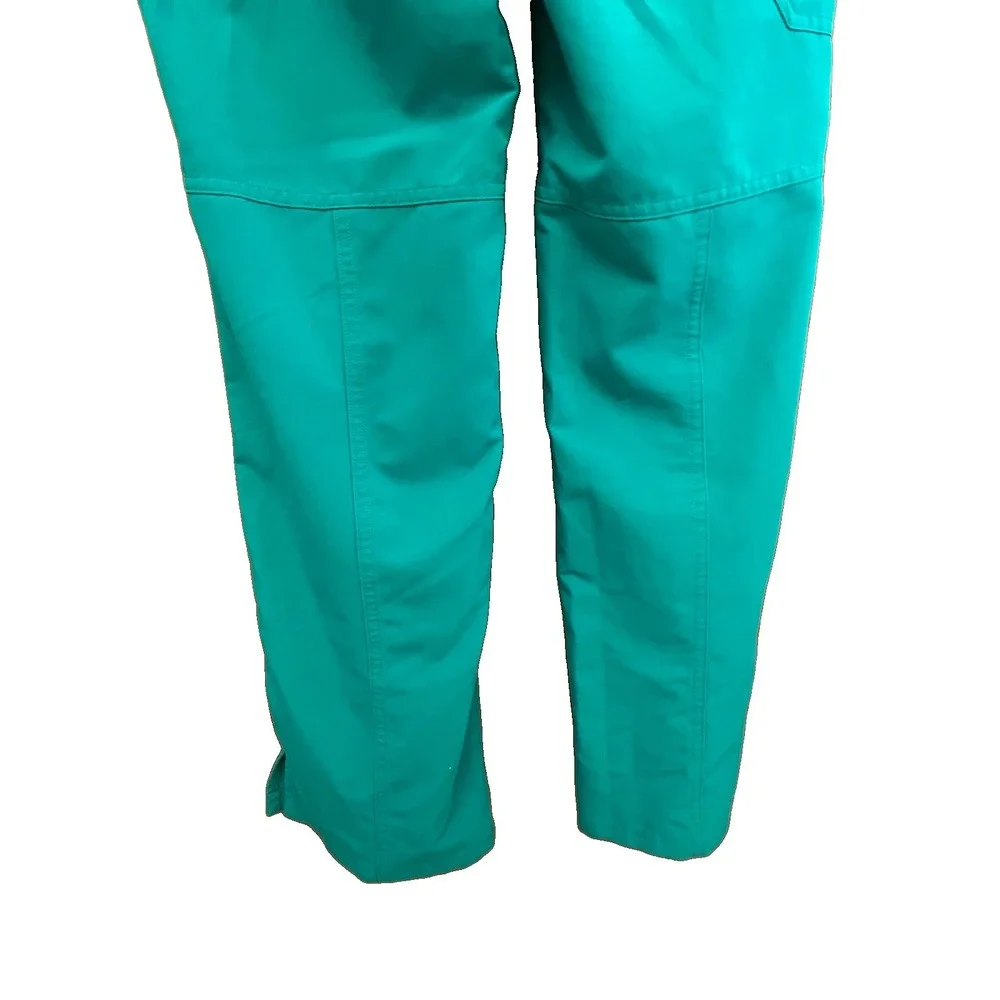 FIGS Technical Collection Womens Scrub Pants Green Sz Med/Tall